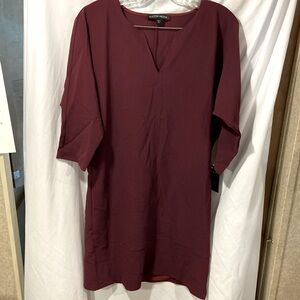 Cute dress with a belt or a neck scarf